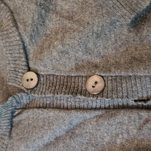 Organic Cotton Cashmere EILEEN FISHER ombre cardigan - Picture 2 of 3